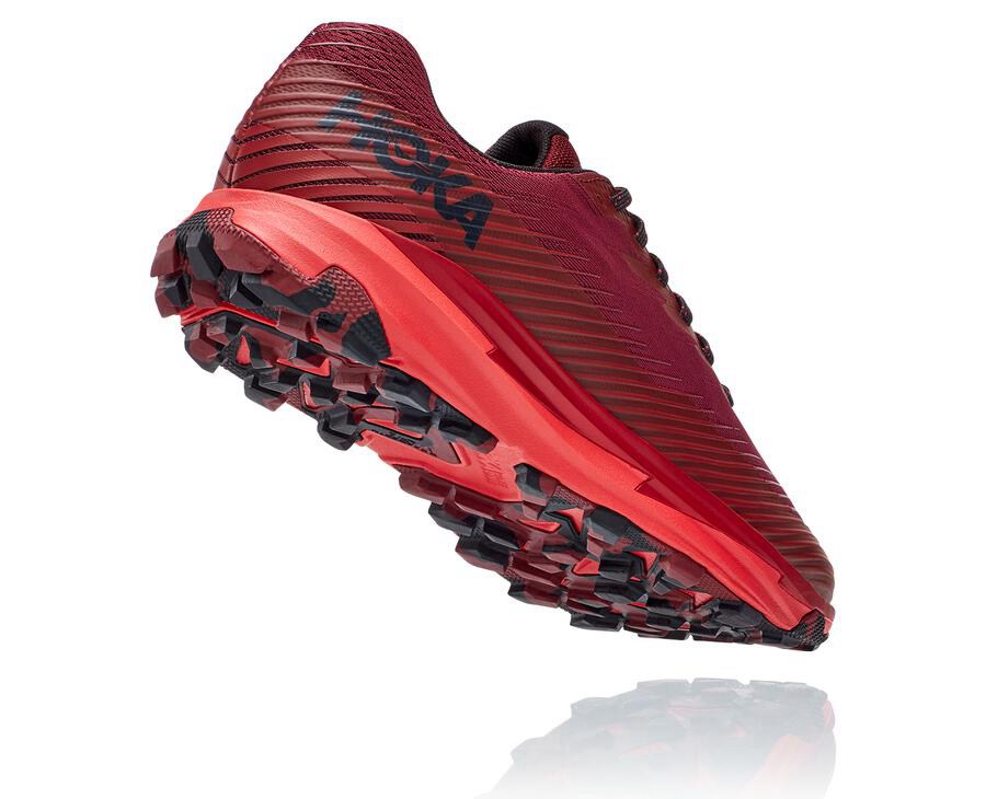 Zapatillas Trail Hoka One One Hombre - Torrent 2 - Rojas - OWI542198